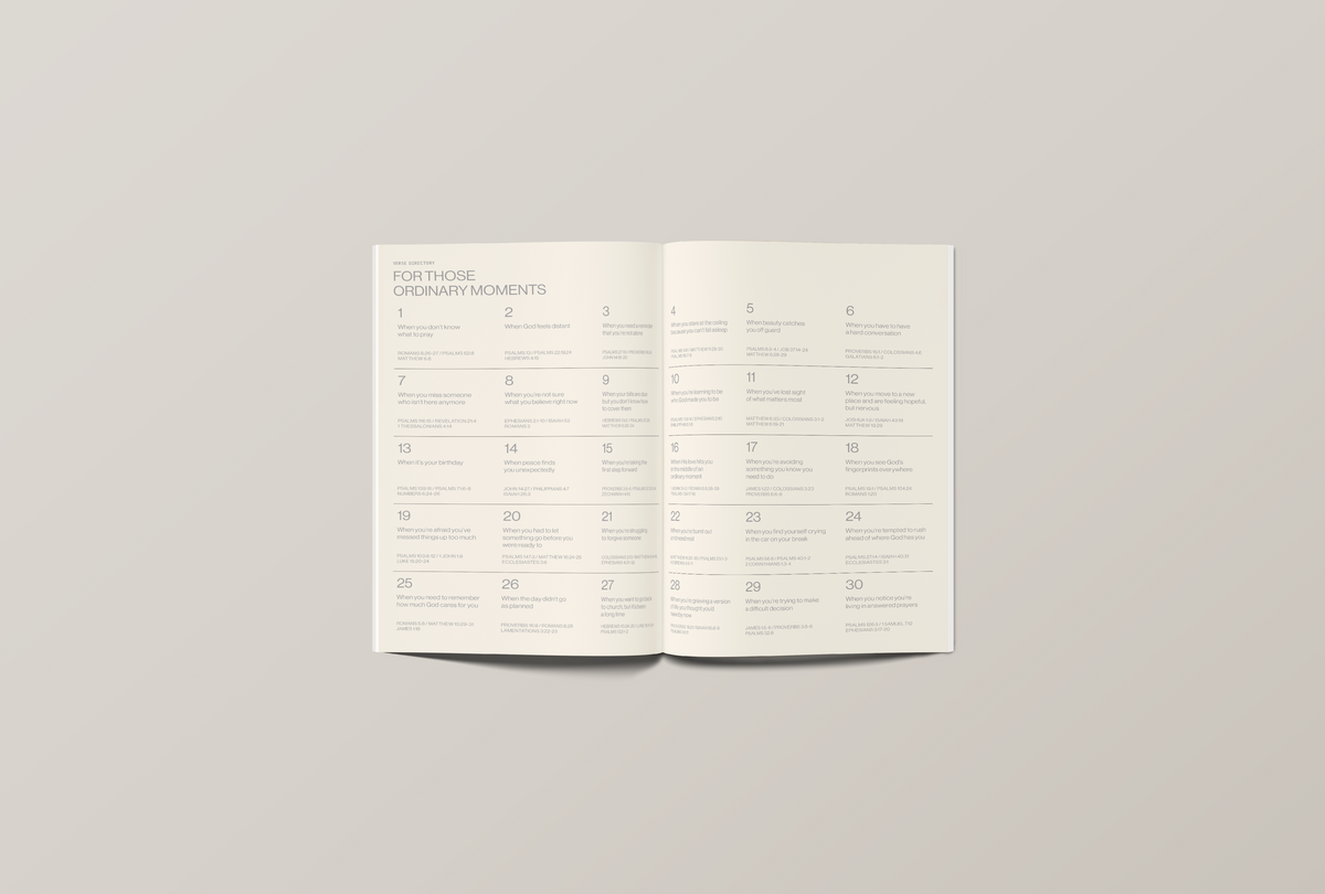 Moments Journal / Milk - Preorder